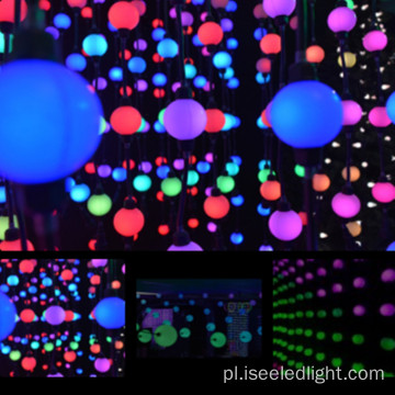 Pikselowa kula LED RGB na świąteczne oświetlenie